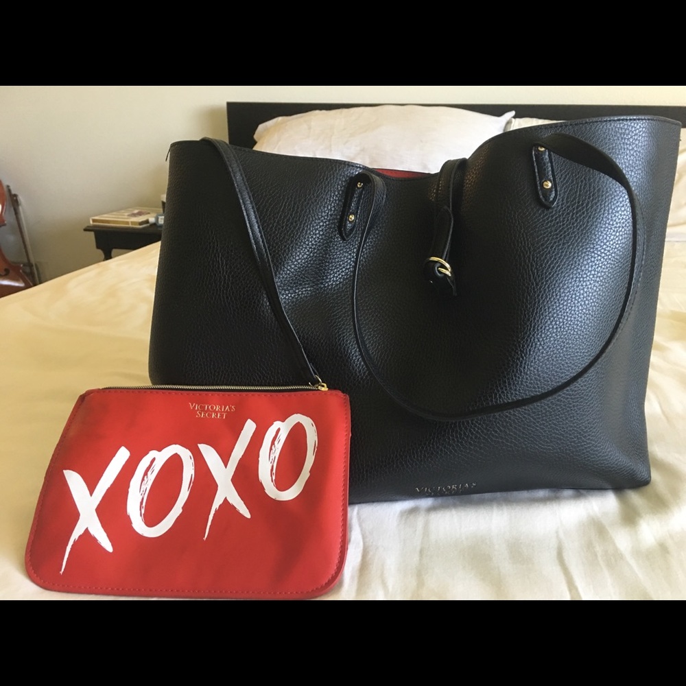 Victorias Secret Bag Tote with matching wristlet